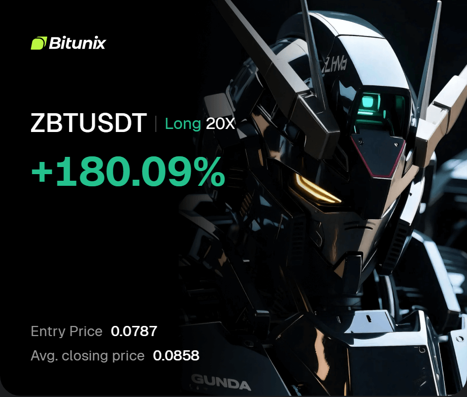 Successful trade screenshot